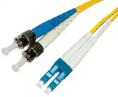 005-923-010-01B: Fibre Optic Cable, Singlemode, 125 µm, LC-ST, 3.28 ft/1 m