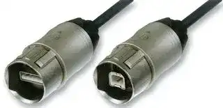 NKUSB-1: USB Cable, Type A Plug to Type B Plug, 1 m, 3.28 ft, USB 2.0