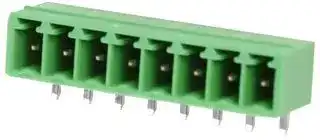 CTB93HE/10: Standard Terminal Block, 10 Contacts, 3.81 mm, Terminal Block, PCB, PCB Mount, 17 AWG