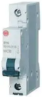 NHXLB16: Thermal Magnetic Circuit Breaker, 16 A, 1 Pole, 240 V, DIN Rail