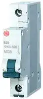 NHXLB20: Thermal Magnetic Circuit Breaker, 20 A, 1 Pole, 240 V, DIN Rail