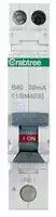 61/BM4030: Circuit Breaker, Starbreaker B Curve Series, 240 V, 40 A, 2 Pole