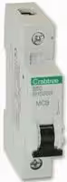 6HS50B: Thermal Magnetic Circuit Breaker, Loadstar B Curve Series, 50 A, 1 Pole, 230 VAC, DIN Rail