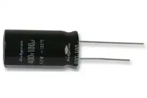100ZLH100MEFC10X20: Electrolytic Capacitor, Miniature, 100 µF, 100 V, ± 20%, Radial Leaded, 10000 hours @ 105°C, Polar