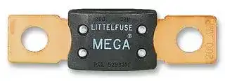 0298040.ZXB: Fuse, Automotive, Time Delay, 40 A, 32 V, 29.2mm x 19mm x 9.9mm, MEGA 298 Series