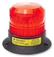 46901301: Beacon, Xenon, Red, Flashing, 5W, 100VDC, IP65, 148mm Dia., 120mm Height