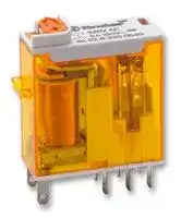 46.52.8.024.0040: General Purpose Relay, 46 Series, Power, DPDT, 24 VAC, 8 A