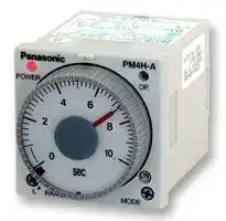 PM4HA-H-AC240V: Analogue Timer, DIN48, PM4H-A, Multifunction, 16 Ranges, 1 s, 500 h, 2 Changeover Relays