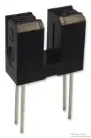 GP1S52VJ000F: Transmissive Photo Interrupter, Phototransistor, Through Hole, 3 mm, 0.5 mm, 50 mA, 6 V