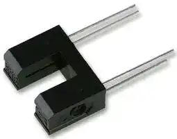 GP1S53VJ000F: Transmissive Photo Interrupter, Phototransistor, Through Hole, 5 mm, 0.5 mm, 50 mA, 6 V