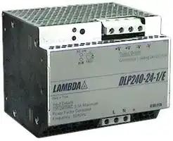 DLP180-24-1/E.: AC-DC CONVERTER, DIN RAIL, 1 O/P, 180W,