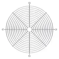 SC1000-W3: FAN GUARD, 254MM, STEEL