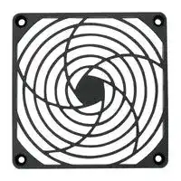 SC120-P10: FAN GUARD, 120MM, PLASTIC