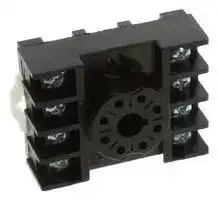 OT08PC: RELAY SOCKET, 10A, 600V, DIN RAIL/PANEL