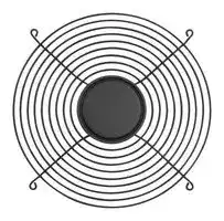 SC1000-W1B: FAN GUARD, 254MM, STEEL