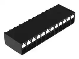 2086-1212: TB, WIRE TO BRD, R/A, 12POS, 16AWG