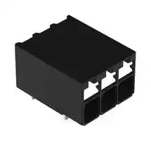 2086-1203: TB, WIRE TO BRD, R/A, 3POS, 16AWG