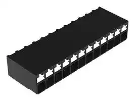 2086-1232: TB, WIRE TO BRD, R/A, 12POS, 16AWG