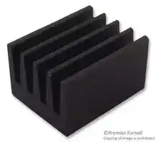 ICK SMD F 10 SA: Heat Sink, 71 °C/W, DIP, PLCC, SMD, 8 mm, 6 mm, 10 mm