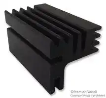 SK 125 50 SA: Heat Sink, EU Card, 8.1 °C/W, 30 mm, 28 mm, 50 mm