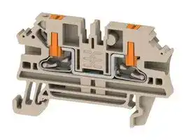 2847200000: TERMINAL BLOCK, DIN RAIL, 2POS, 12AWG