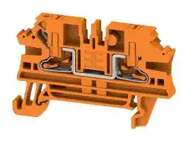 2847240000: TERMINAL BLOCK, DIN RAIL, 2POS, 12AWG
