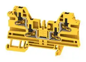 2847580000: TERMINAL BLOCK, DIN RAIL, 4POS, 12AWG