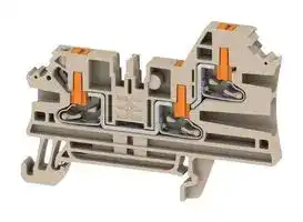 2847330000: TERMINAL BLOCK, DIN RAIL, 3POS, 12AWG