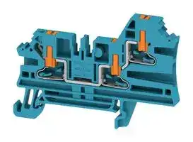 2847340000: TERMINAL BLOCK, DIN RAIL, 3POS, 12AWG