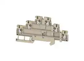 2817990000: TERMINAL BLOCK, DIN RAIL, 6POS, 14AWG