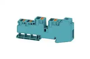 2860560000: TERMINAL BLOCK, DIN RAIL, 11POS, 2AWG