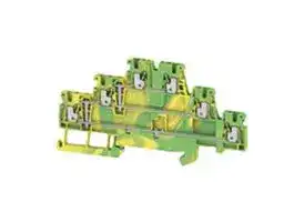 2818000000: TERMINAL BLOCK, DIN RAIL, 6POS, 14AWG