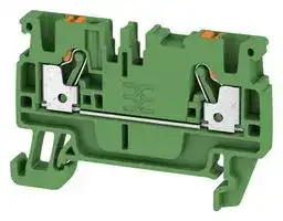 1521950000: TERMINAL BLOCK, DIN RAIL, 2POS, 12AWG