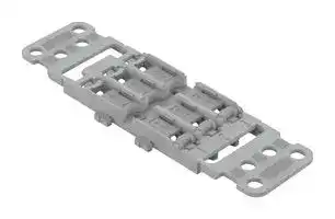 221-2513: MOUNTING CARRIER W/ SR, 3POS, DIN35 RAIL
