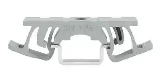 209-1115: MOUNTING FOOT, GREY, DIN-15 RAIL