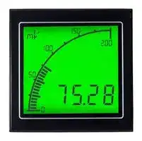 APM-MICRO-APO: PANEL METER, 4DIGIT, 200UA, POSTIVE LCD