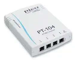 USB PT-104 LOGGER: Data Logger, USB Temperature, Resistance, 4 Channel, Temperature, Ethernet, USB