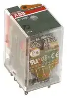 1SVR405611R0000: Power Relay, Interface, DPDT, 24 VAC, 12 A, CR-M Series, Socket, Non Latching