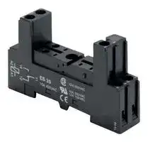PES-35: Relay Socket, DIN Rail, Screw, 5 Pins, 12 A, 300 VAC