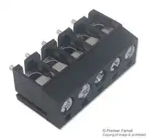 CTB1202/5BK: Standard Terminal Block, Wire to Board, CTB1202, 5 Contacts, 5 mm, Terminal Block, PCB, PCB Mount