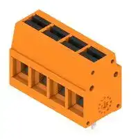 2786550000: Wire-To-Board Terminal Block, Orange, 5 mm, 4 Ways, 24 AWG, 14 AWG, 2.5 mm², Push In