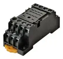 PYFZ-14-E: Relay Socket, DIN Rail, Screw, 14 Pins, 6 A