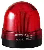 22010000: Beacon, Red, Steady, 230 VAC/DC, 75 mm x 79 mm, IP65