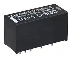 101-1-C-5/3D: Reed Relay, SPDT, 5 VDC, 101 Series, Through Hole, 1.6 kohm, 250 mA