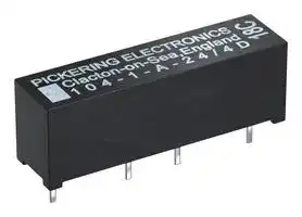 104-1-A-12/4D: Reed Relay, SPST-NO, 12 VDC, 104 Series, Through Hole, 500 ohm, 1 A