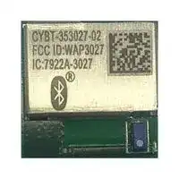 CYBT-353027-02: Bluetooth 5.0 + EDR, 2.3V to 3.6V Supply, EZ-BT WICED Series Range, 3Mbps, -89.5dBm Sensitivity