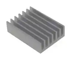 FCH252505T-V2: Heat Sink, w/ Fins, 6 W/m.K, 25 mm, 5 mm, 25 mm