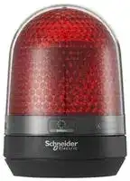 XVR3E04: Beacon, Blinking/Flashing/Rotating, Red, 48 VDC, 100 mm x 139 mm, Harmony XVR Series