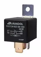 DG57CM-5021-76-1012-R: Automotive Relay, IP54, 12 VDC, 80 A, SPST-NO, Plug In, Quick Connect, DG57CM Series
