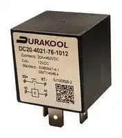 DC20-4021-76-1080: Power Relay, SPST-NO-DM, 80 VDC, 20 A, DC20 Series, Plug In, Non Latching